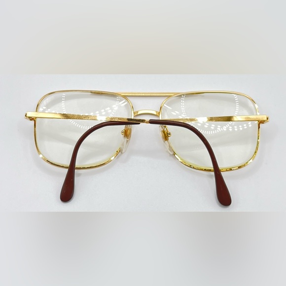 Vintage Cottet 2730 Gold Pilot Sunglasses Frames Only - Picture 4 of 8